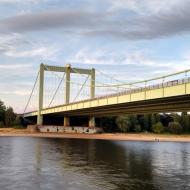 Rodenkirchener Brücke - Blick auf die *schäl Sick* (31.07.2018)