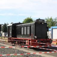 V36 406 war für das Rangieren in Königstein eingeplant - mußte später allerdings mit 01 118 den *Dieselzug* fahren - Mit Volldampf in den Taunus 2019 (09.6.2019)