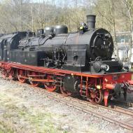 78 468 - mit dem Zug der Erinnerung in Hellenthal (April 2011)