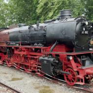 41 052, aus Sicht des Sonderzugmitfahrenden - Anheizertag bei den Osnabrücker Dampflokfreunden 2025 (1. Juni 2025)