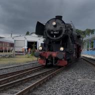 52 4867 rangiert in Königstein - mit Volldampf in den Taunus (8./9.6.2025) - unterwegs mit 52 4867