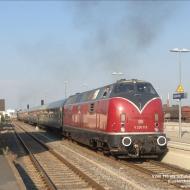 V200 116 als Schublok vom AKE Sonderzug (Euskirchen - 08.06.2014)