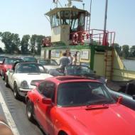 PCK : 9 Porsche beim Überqueren des Rheins