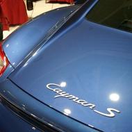 Porsche Cayman ... Kofferraumdetails