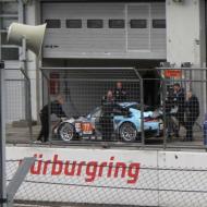 Porsche 991 RSR in der Nürburgring Boxengasse (27.07.2015)