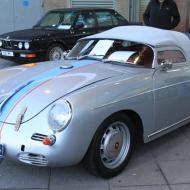 Porsche 356 B oder C - wurde als Coupé gebaut, später zum Cabrio und zuletzt zum Speedster-Look umgebaut - wer bezahlt für so etwas 150.000 Euro?