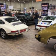 ein vielseitiges Porsche 911 Angebot - vom F-Modell, G-Modell bis zum 964 Cup Fahrzeug - Interclassics Maastricht 2018