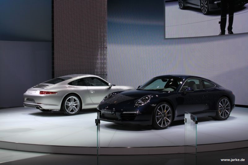IAA 2011: Vorstellung vom Porsche 991 (16.09.2011)