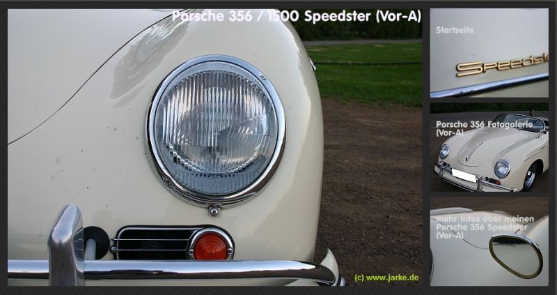 neue Porsche 356/1500 Speedster Website - http://www.jarke.de/porsche/speedster 