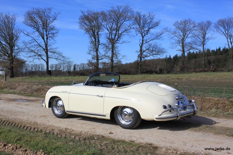 Januar - Porsche 356 Speedster - Kalender 2016 (aufgenommen im März 2015)