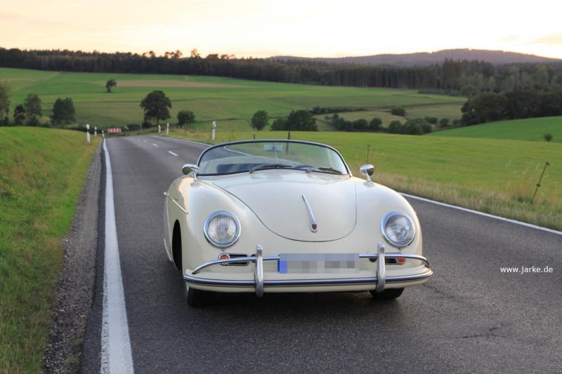 August - Porsche 356 Speedster - Kalender 2021 (aufgenommen im August 2020)