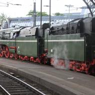 18 201 mit Ölzusatztender im Kölner Hbf - unterwegs mit 18 201 (16.06.2018)