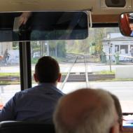 Überquerung der Aachener Straße im VT 98 Schienenbus - Rund um Köln (6.4.2019)