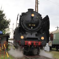 01 118 bei Führerstandsmitfahrten - Lokschuppenfest in Hanau (4.5.2019)