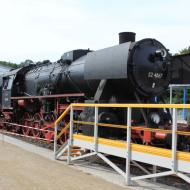 52 4867 stand am Montag kalt im Bahnhof Königstein und konnte besichtigt werden - Mit Volldampf in den Taunus 2019 (10.6.2019)