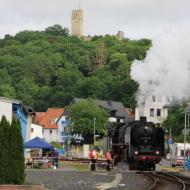 Rangierarbeiten mit 01 118 in Königstein - Mit Volldampf in den Taunus 2019 (10.6.2019)