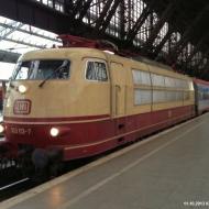 103 113-7 vor IC 119 (Köln Hbf, 11.10.2013)