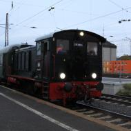 V36 406 im Hanauer Hbf - Sonderfahrt der HEF mit V36 406 nach Miltenberg (12.10.2019)