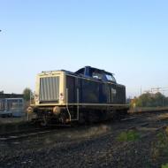 212 376-8 der Aggerbahn im Bahnhof Euskirchen (24.10.2011)