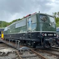 151 001-5 aus Nördlingen ist ebenfalls betriebsfähig - Museumstage im Eisenbahnmuseum Bochum mit Gastlok S 3/6 3673 (18 478) aus Nördlingen (20/21.4.2024)