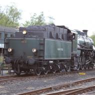 ein Blick auf den Tender von S 3/6 3673 während der Führerstandsmitfahrten - 
Museumstage im Eisenbahnmuseum Bochum mit Gastlok S 3/6 3673 (18 478) aus Nördlingen (20/21.4.2024)