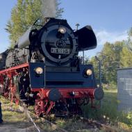 35 1097-1 aus Glauchau war in diesen Jahr wieder zu Gast und stand für Führerstandsmitfahrten zur Verfügung - Dampflokfreunde Berlin / Berlin macht Dampf - Sommerfest 2025