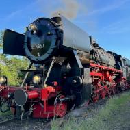 Feierabend auf dem Vereinsgelände am Montag Abend - mit Volldampf in den Taunus (24./25.05.2026) - unterwegs mit 52 4867