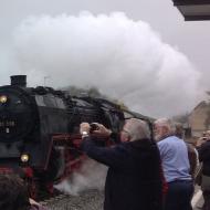 01 118 auf dem Weg nach Neustadt an der Weinstrasse (Bahnhof Alsenz, 11.10.2014)