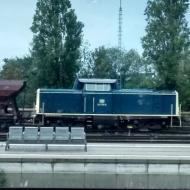 212 376-8 der Aggerbahn im Bahnhof Euskirchen (07.10.2014)