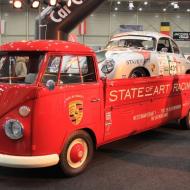 Maastricht InterClassics 2015 : längster zugelassener VW T1 Transporter in den Niederlanden - auch als Renntransporter nutzbar