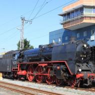 01 118 : Wasserfassen im Schweinfurter HBf - auf der Hin- und Rückfahrt (04.06.2015)