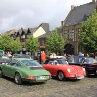 Marktplatz Lechnenich. - Lions-Club Voreifel - 1. Oldtimer Tour 2015