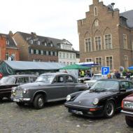 viele Mercedes und Porsche nahmen teil - Lions-Club Voreifel - 1. Oldtimer Tour 2015