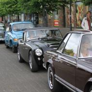 vor dem Start - Lions-Club Voreifel - 1. Oldtimer Tour 2015