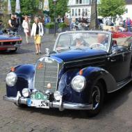 Mercedes 300 S Cabrio Baujahr 1952 - ältestes Fahrzeug im Starterfeld - 1. Oldtimer Tour 2015