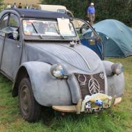 Citroen 2CV aus den 1950ern mit Patina - Ententreffen 2016 in Kommern