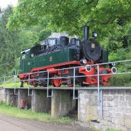 11sm - entschlacken im Bw Brohl Lützing nach der letzten Dampflokfahrt des Tages (05.06.2017)