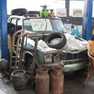 dieser Renault R16 benötigt noch etwas Arbeit - Renault Oldtimer Treffen in Mechernich-Roggendorf